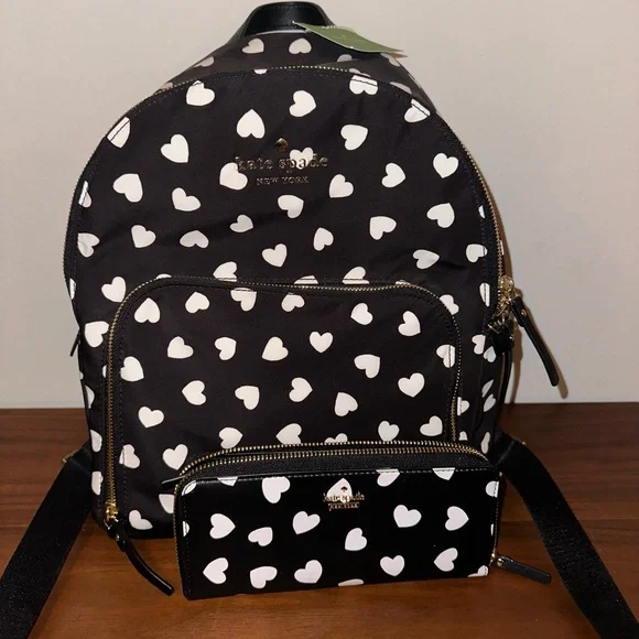 Kate spade heart backpack with wallet NWT Kate Spade New York Love Shack Heart Purse ❤️- Candied  main image 2